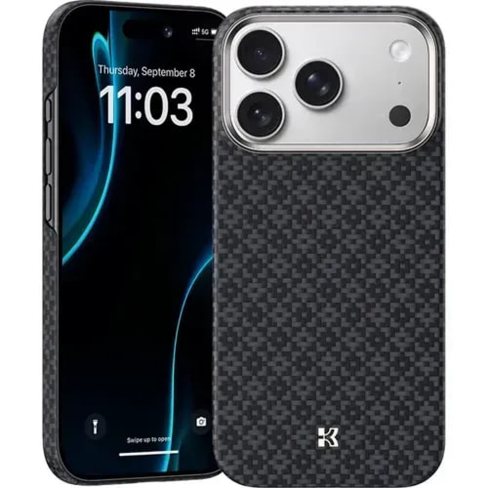 Чохол Benks ArmorAir ArmorGrid kevlar — iPhone 17 Pro Max __ — Black, фото 1