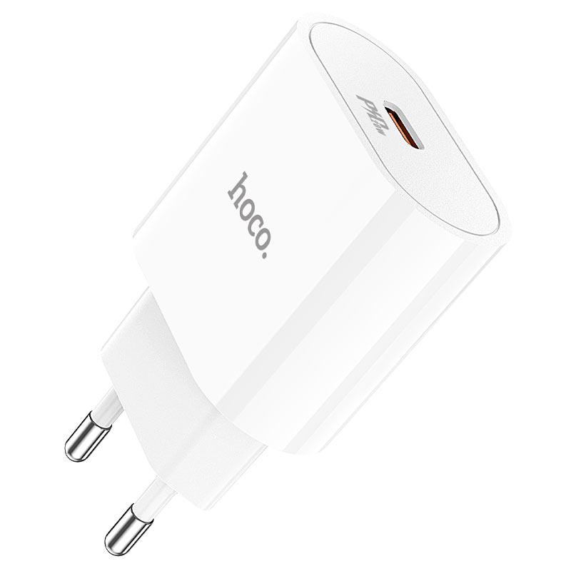 СЗУ Hoco C94A Metro Single Port PD20W White, фото 1
