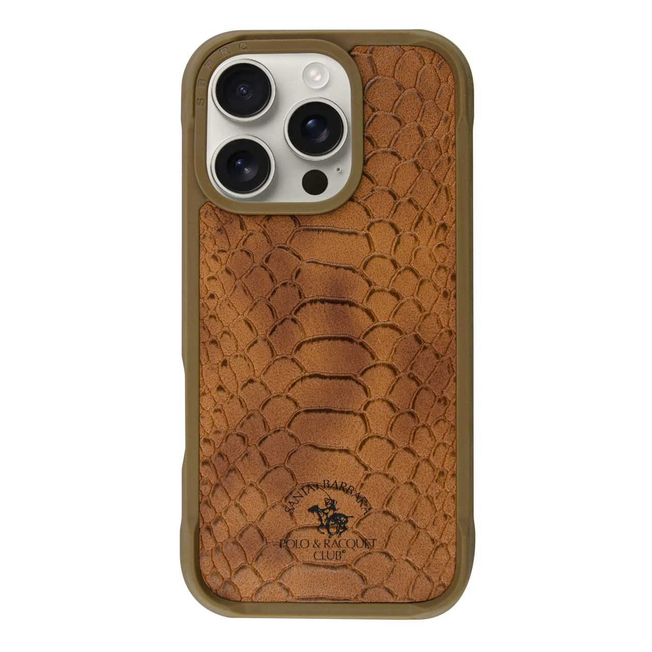 Polo Knight Case iPhone 15 Pro Max Brown, фото 1