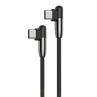 DC199TT Budi Charge/Sync cable 65W Type-C to Type-C 1.5m Black