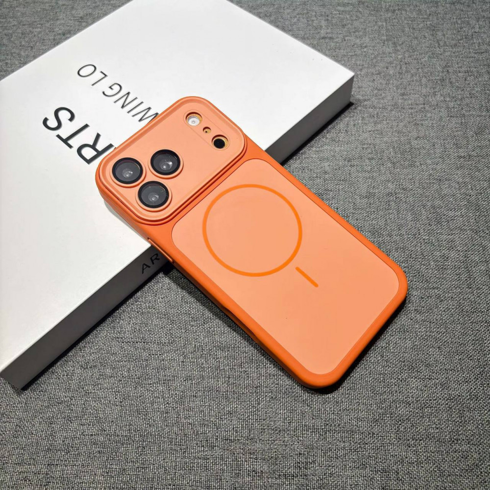 Full камери Armor чохол з MagSafe — iPhone 16 Pro — Orange, фото 1