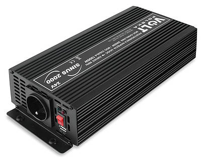 Инвертор VOLT SINUS 2000 1000 Вт (чистая синусоида, 24В/230В)