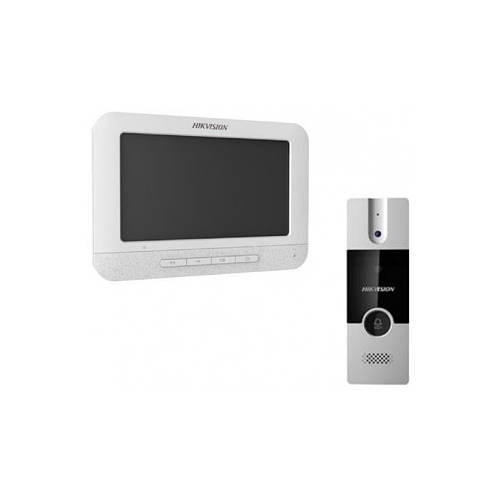 Комплект домофон + вызывная панель Hikvision DS-KIS202, цена 4325 грн ...