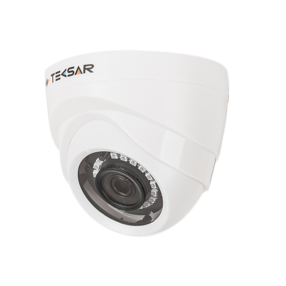 Відеокамера AHD купольна Tecsar AHDD-1Mp-20Fl-light