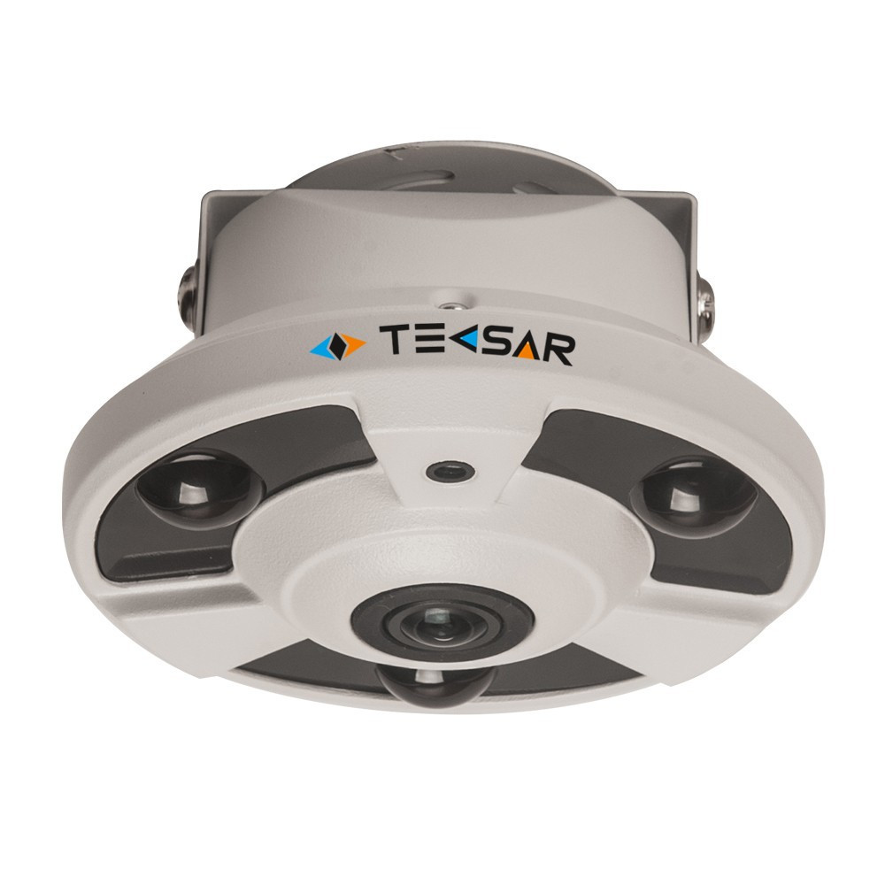 Відеокамера AHD купольна Tecsar AHDD-2Mp-10Fl-FE (fisheye)