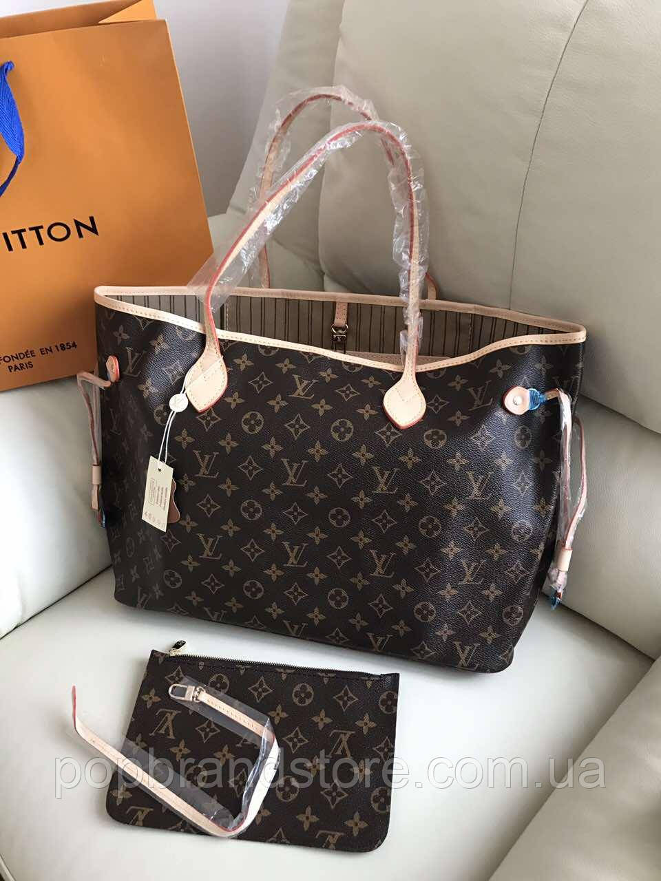 Популярна сумка Louis Vuitton Neverfull 40 см