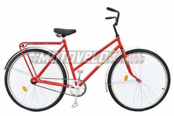 Велосипед "Україна" -28 - жіноча рама бордовий