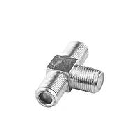 Перехідник гніздо F - 2 гнізда F