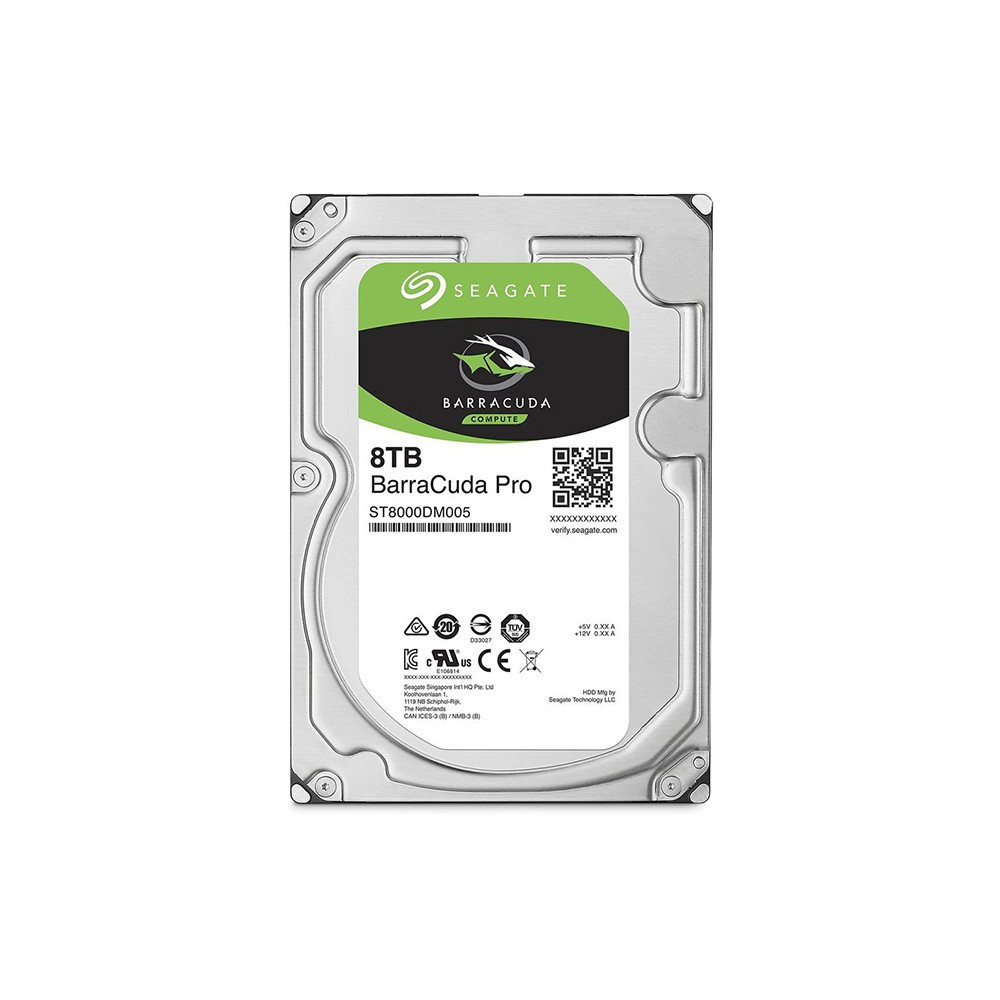 Жорсткий диск 3.5 Seagate BarraCuda Pro HDD 8TB 7200rpm 256MB ST8000DM005 SATA III