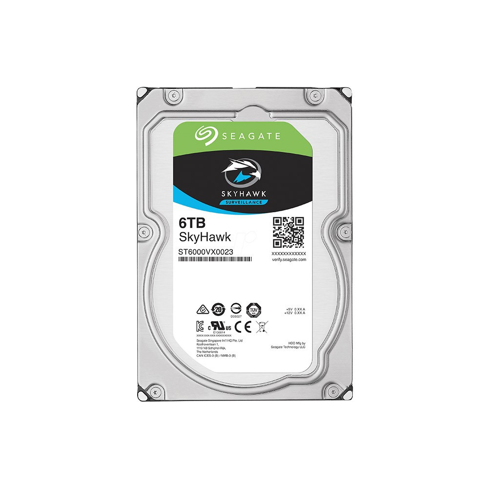 Жорсткий диск Seagate 3.5 SkyHawk HDD 6TB 7200rpm 256MB ST6000VX0023 SATAIII