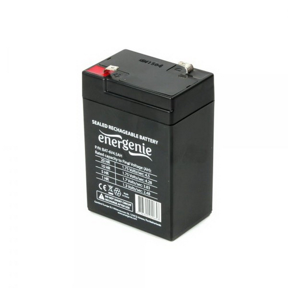 Акумуляторна батарея EnerGenie 6V 4,5 Ah (BAT-6V4.5AH)