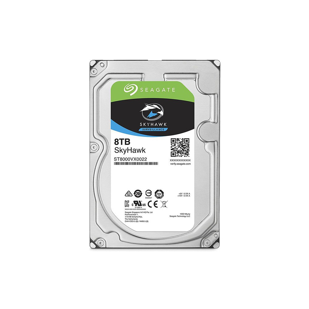 Жесткий диск 3.5 Seagate SkyHawk HDD 8TB 7200rpm 256MB ST8000VX0022 SATAIII