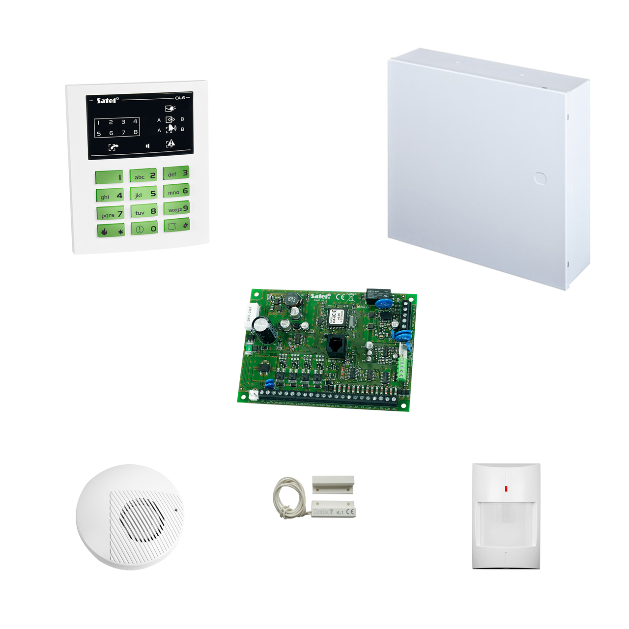 Комплект сигналізації Satel CA-6 P PRO
