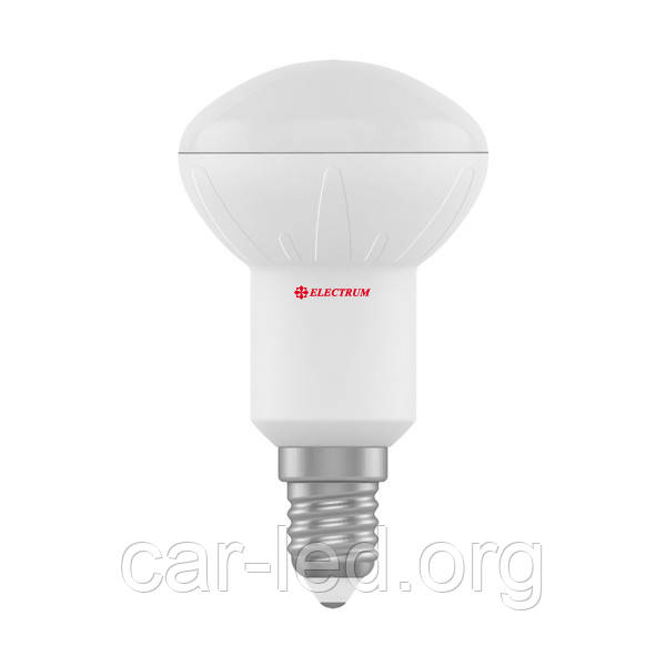 ЛАМПА СВЕТОДИОДНАЯ РЕФЛЕКТОРНАЯ R50 LR-7 6W E14 3000K АЛЮМОПЛ. КОРП. A-LR-0235