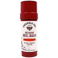 Savannah Bee Company Inc, Бальзам для ніг на основі бджолиного воску з ароматом мандарина і м'яти, 2 унції (56,69 р)