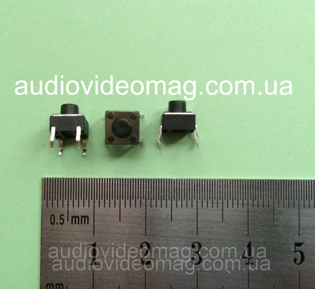 Кнопка тактова 6х6х6 мм, фото 1