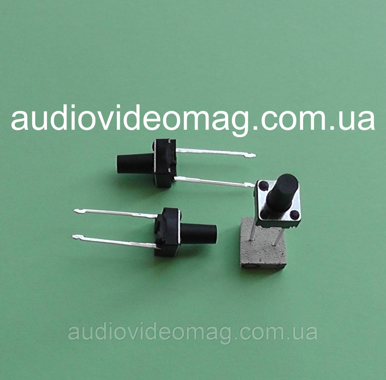 Кнопка тактова 2 pin 6х6х9 мм, фото 1