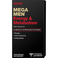 Mega Men Energy & Metabolism GNC, 180 таблеток