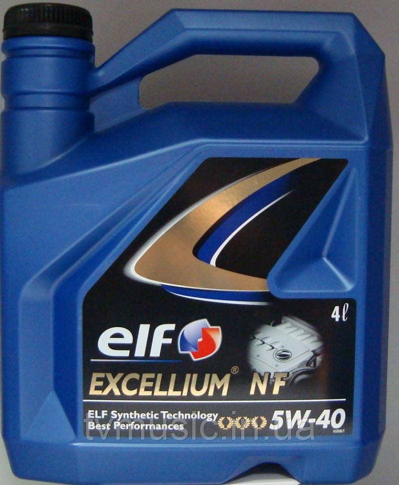 Олива моторна ELF EXCELLIUM NF 5W40 4L