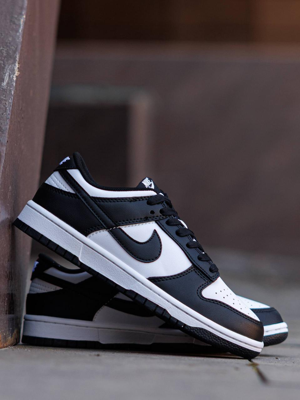 Nike SB Dunk Low White Black ND 41, фото 1