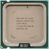 Процессор Intel Core2 Duo E7300 2.66GHz/3M/1066 s775, tray