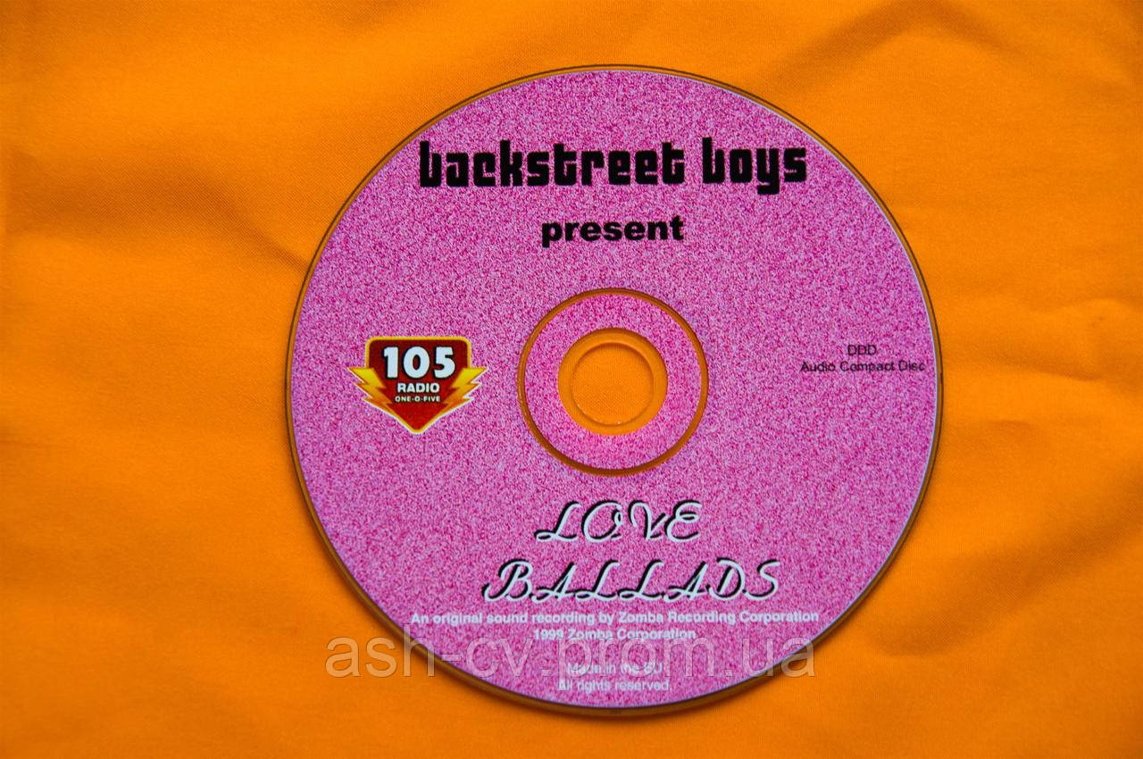 Музичний диск CD. BACKSTREET BOYS - Love Ballads