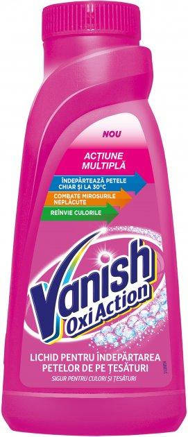 

Пятновыводитель жидкий для тканей Vanish Oxi Action 450 мл