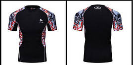 Компресионная футболка (рашгард) Codu Lundin короткий рукав