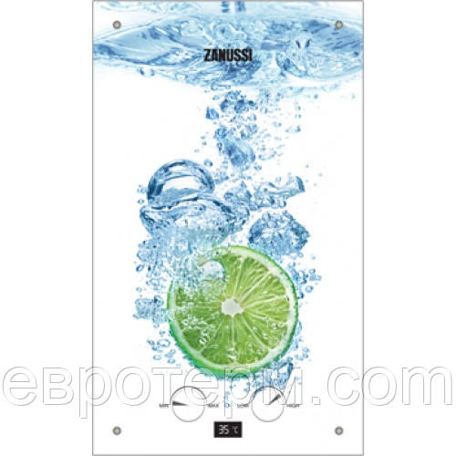 Газова колонка Zanussi DWH 10 Fonte Glass Lime