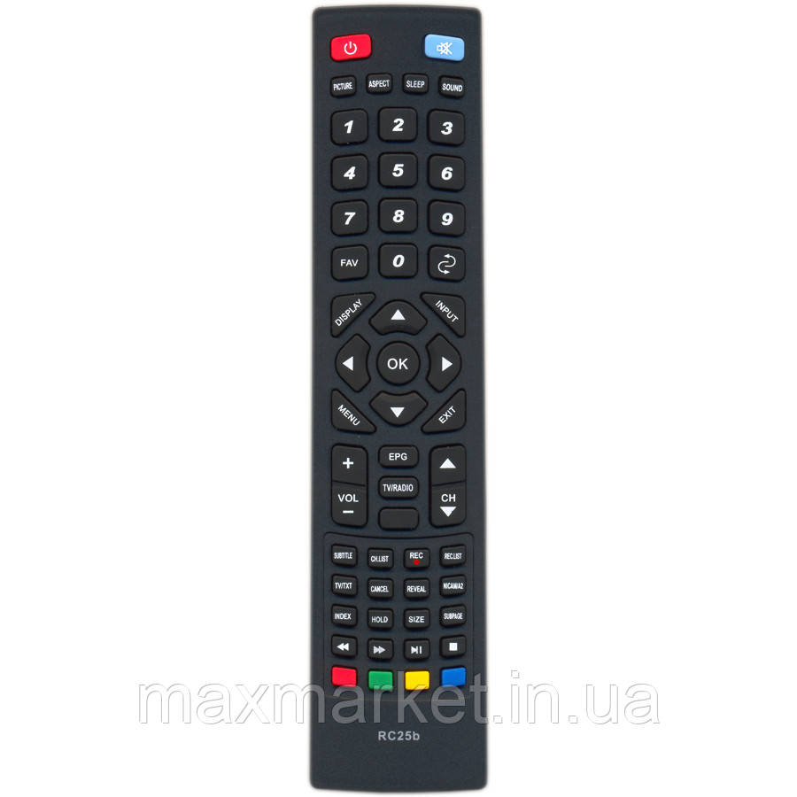 Пульт ДУ SUPRA RC-25B NEW [LED TV]