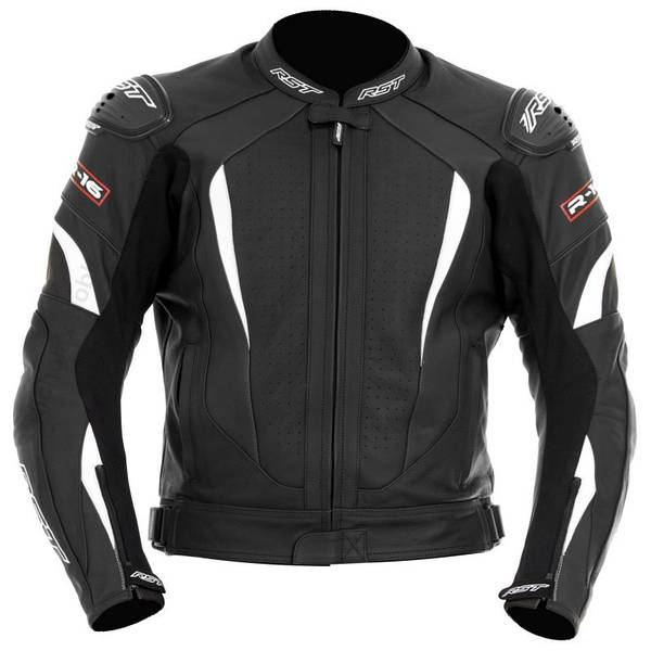 Кожаная мотокуртка RST 1068 R-16 M LTHR JKT, White (50
