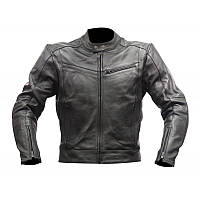 Мотокуртка шкіряна RST INTERSTATE 1141 JKT, Black (Чорний)