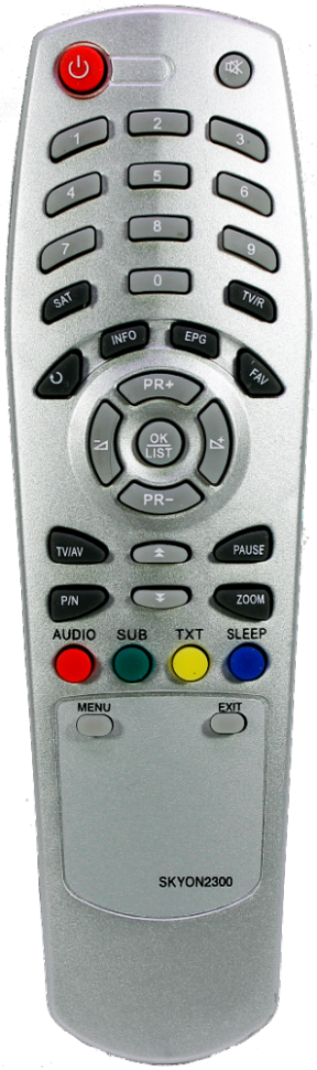 Пульт дистанційного керування SKYON DSR-2300 (MAXIMUM TV) [SAT]