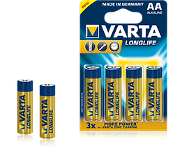 Батарейка Varta Long Life АА R6 Алкалінові за 1 батарейку