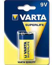 Батарейка крона Varta Superlife 6f22 9V сольова