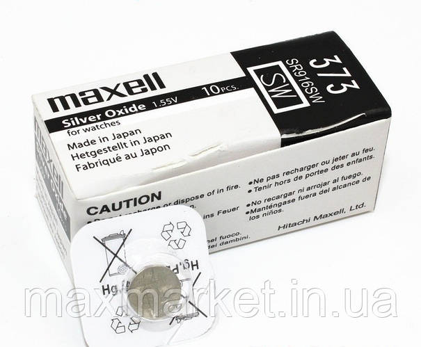Батарейка Часовая 916 Maxell SR 916 (373), цена 72 грн — Prom.ua (ID ...