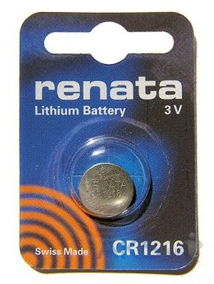 Літієва Батарейка Renata CR 1216