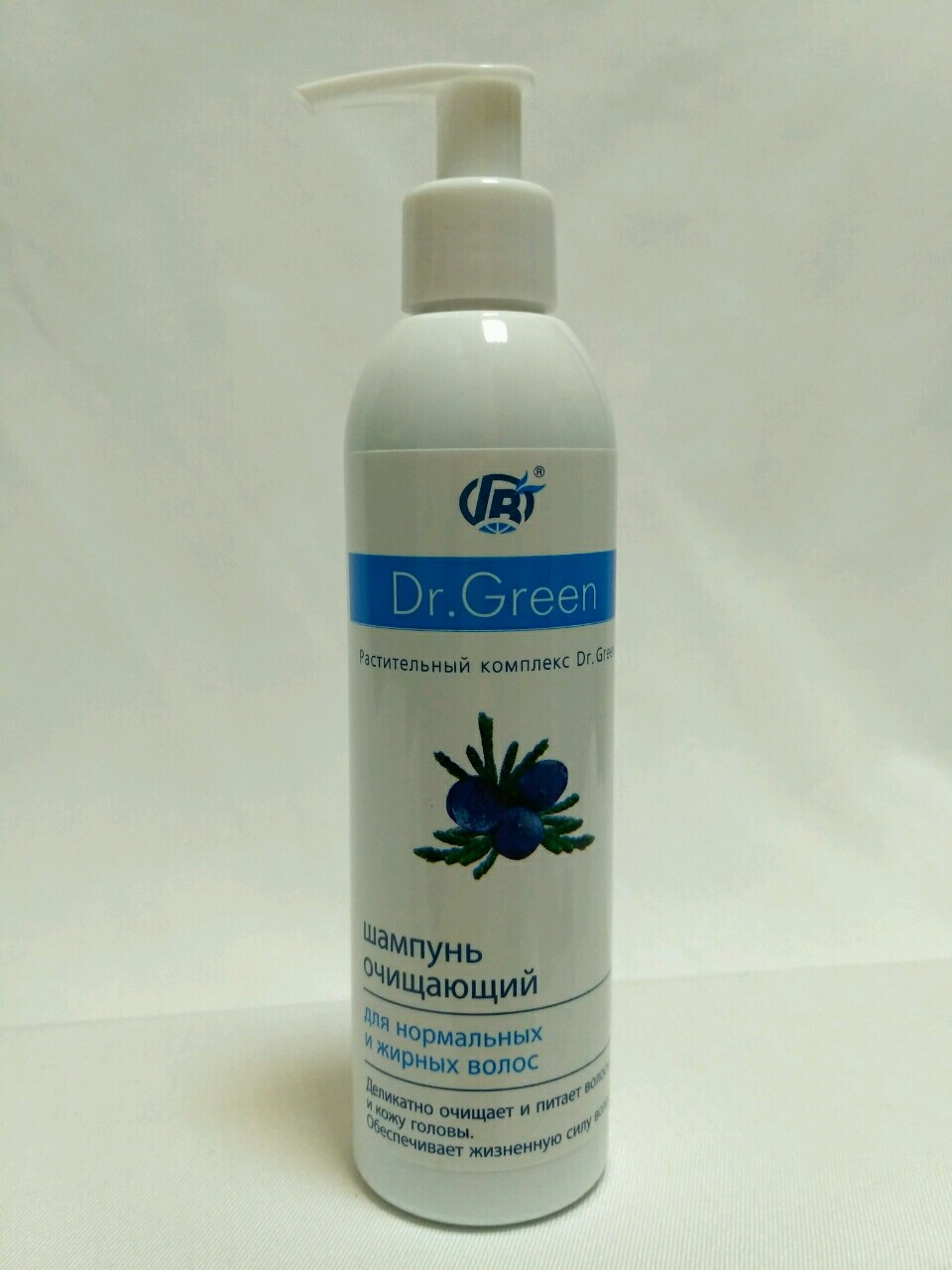 Шампунь очищуючий дли нормального та жирного волосся Dr.Green - фото 1 - id-p530472236