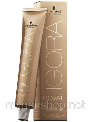 Стійка фарба для сивого волосся SCHWARZKOPF Igora Royal Absolutes 60 мл