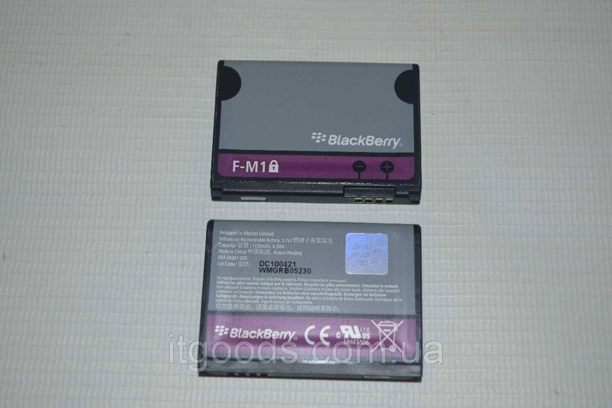 Оригінальний акумулятор BlackBerry F-M1 FM1 для Pearl 3G 9100 9105 | Style 9670 BAT-24387-003 1150mAh