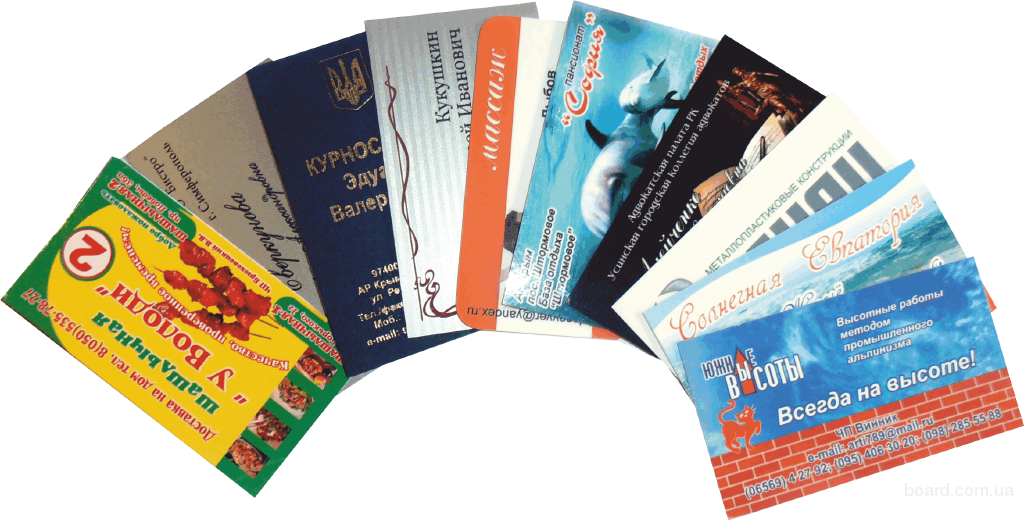 Дизайн візитки ціна