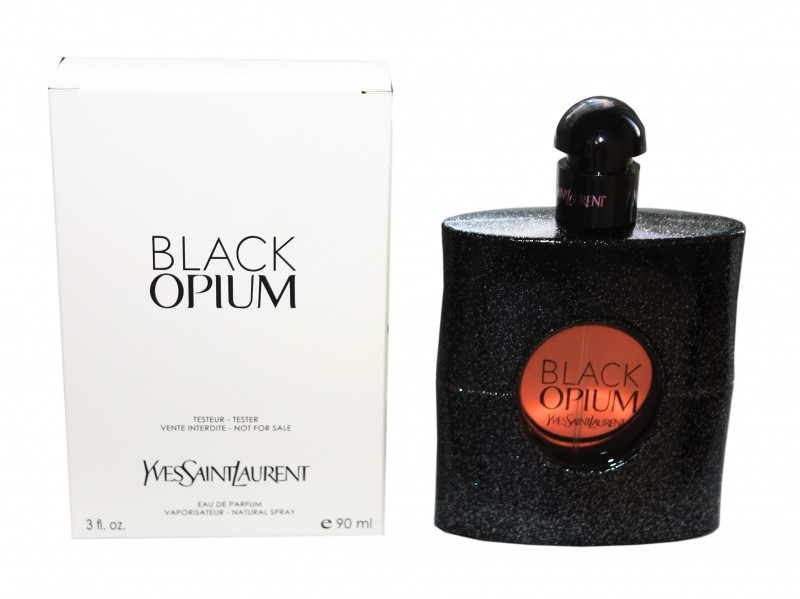 Тестер жіночої парфумерної води Yves Saint Laurent Black Opium (Ів Сен Лоран Блек Опіум) 90 мл