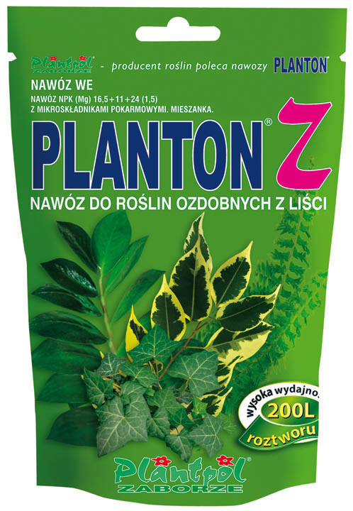 Удобрение Planton Z (Плантон Z) для декоративных комнатных растений 200g - фото 1 - id-p530605795