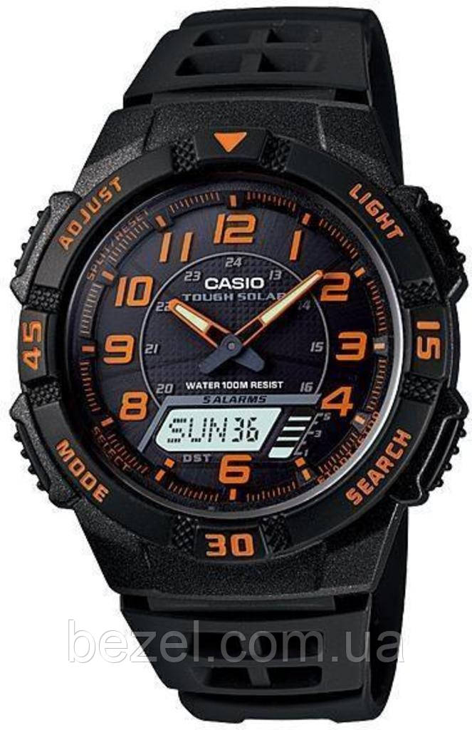 Чоловічий годинник Casio AQ-S800W-1B2V Касіо водонепроникні японські годинники