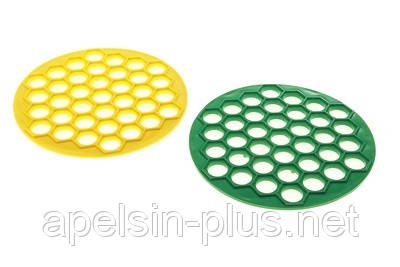 Пельменниця пластикова на 37 комірок 25 см, фото 1