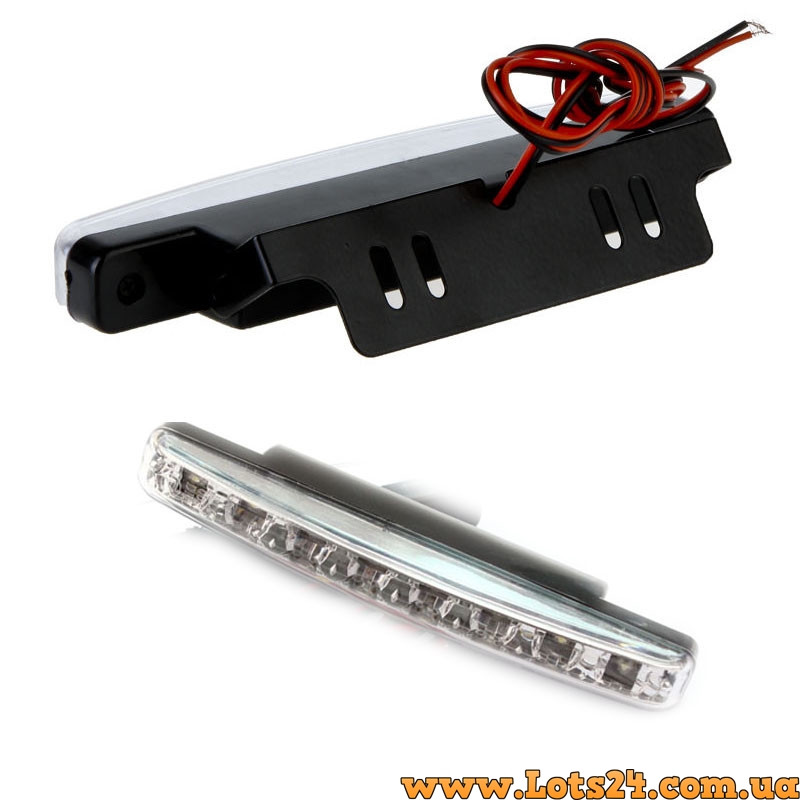 2шт Дневные Ходовые Огни 8 LED DRL светодиодные ДХО фонарь - фото 4 - id-p530633491