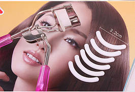 Змінні гумки/подушечки для затискача для вій. Чорні