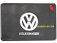 Volkswagen Антискользящий силиконовый коврик на торпедо с логотипом v2 Фольксваген