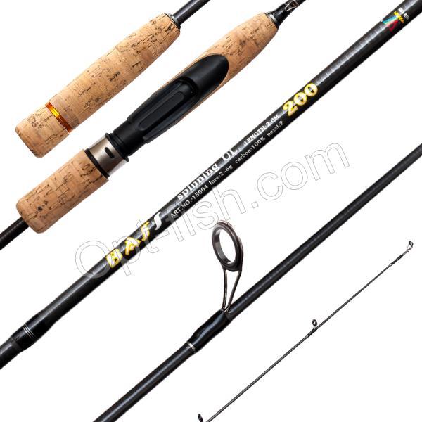 Спінінгове вудлище шт2 Winner Bass Spinning ul No15004 2-6 g 2 м *, фото 1