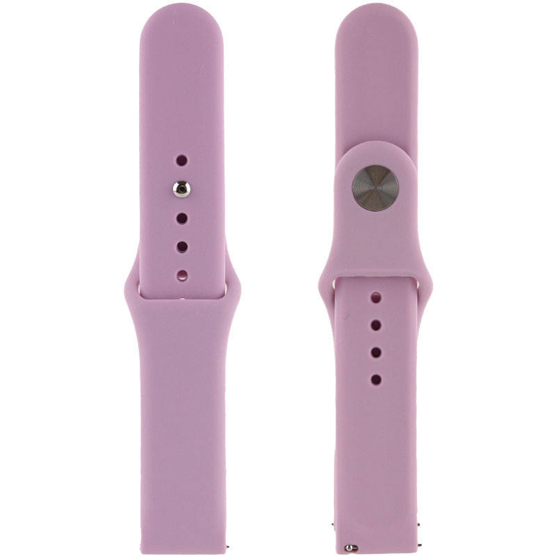 

Силиконовый Ремешок для Xiaomi Amazfit/Samsung 20 mm (Лиловый / Lilac Pride)